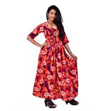 Ladies Printed Dress