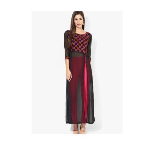 Ladies Printed Plain Designer Fashionable Kurtis Buyers
