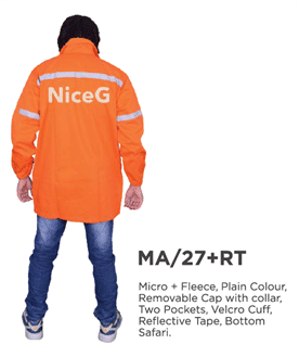 Men's Stylish Orange Jacket