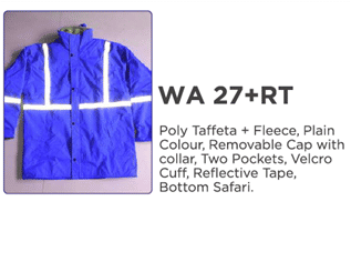 Men's Velcro Cuff Jacket