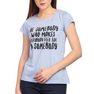 Ladies Printed Knit T-Shirt
