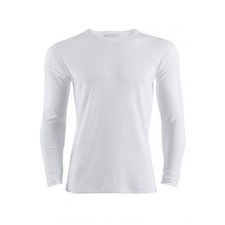 Men's Long Sleeve White T-Shirt