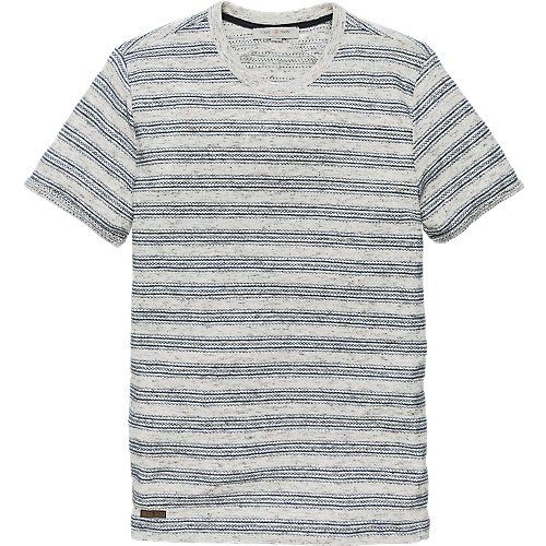 Men's Stitched Striped T-shirts