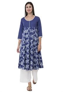 Cotton Skint Print Kurtis