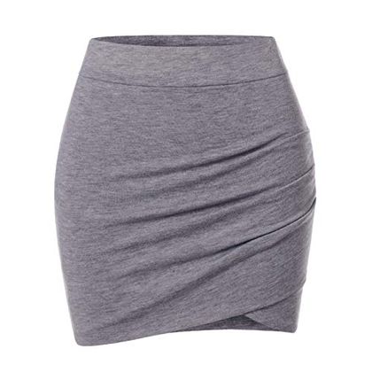 Ladies Slim Cut High Waist Skirts