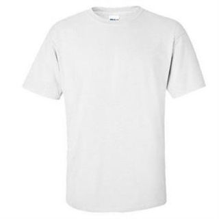 Plain White Men's T-shirt