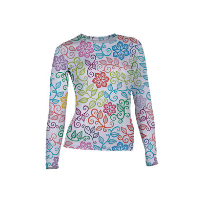 Reactive Digital Printed Tops 