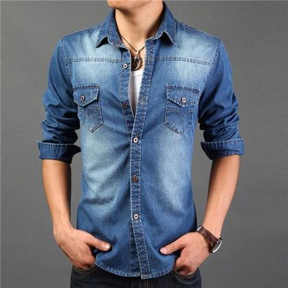 Men's Denim Shirt 