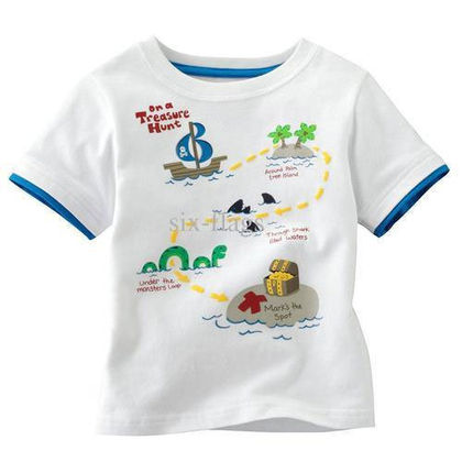 Kids knitted T-shirts