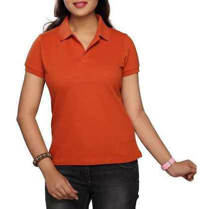 Women's Plain Polo Shirts