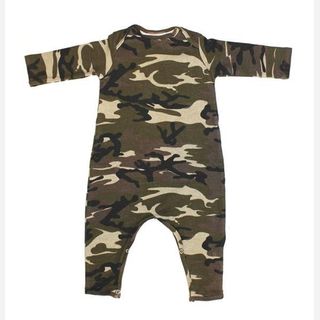 Boys Camouflage Rompers