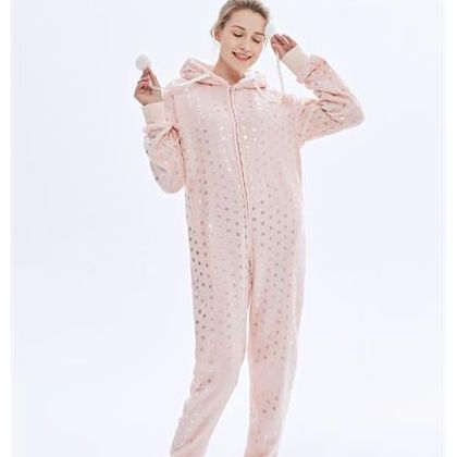 Women's Soft Flannel Jump Suit