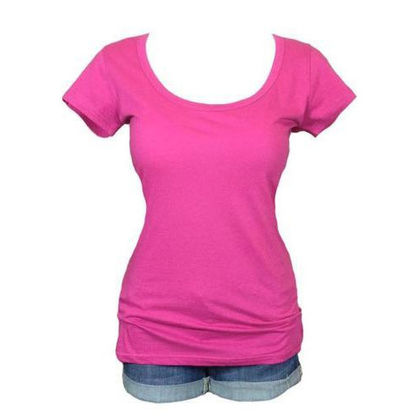 Ladies Round Neck T-Shirts