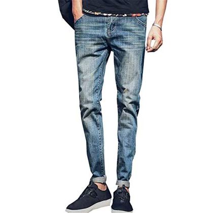 Men's Plain Jeans Pants