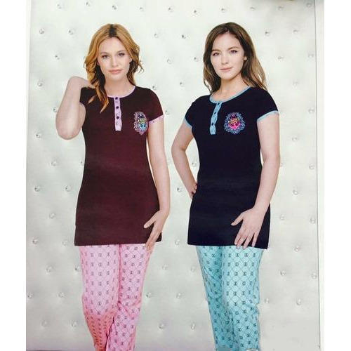 cotton night suits for ladies