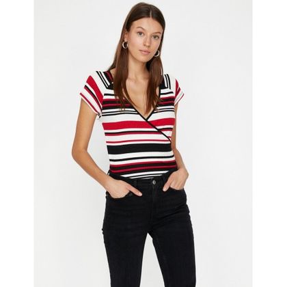 Women's V Neck Polo T-shirts