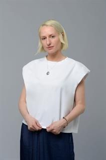 T-Shirt with Shoulder Pads