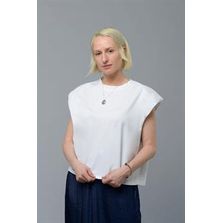 T-Shirt with Shoulder Pads