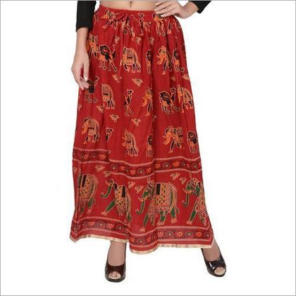 Ladies Printed Skirts