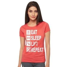 Ladies Half Sleeve T-Shirts