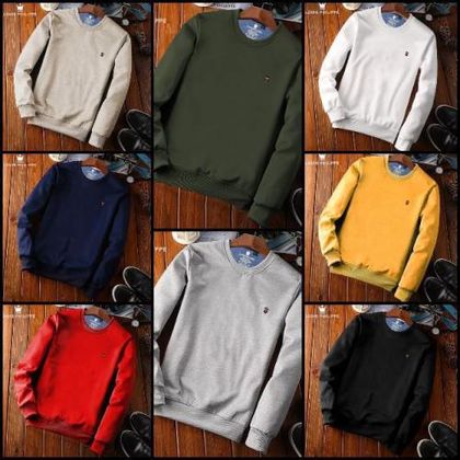 Men's Plain Sweatshirts