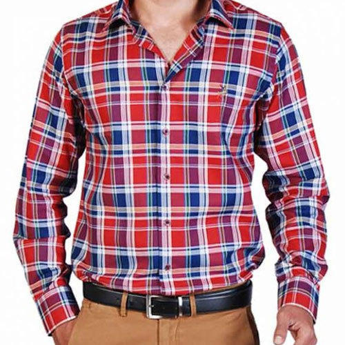 mens checked shirts