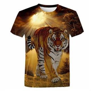 Men's Digital Printed T Shirt