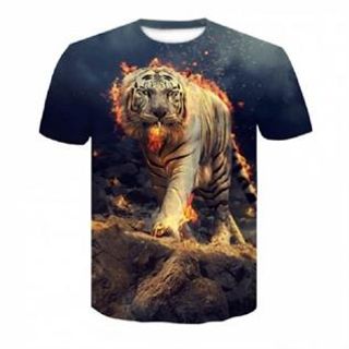 Men's Digital Printed T Shirt