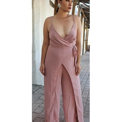 Wrap Spaghetti Jumpsuit