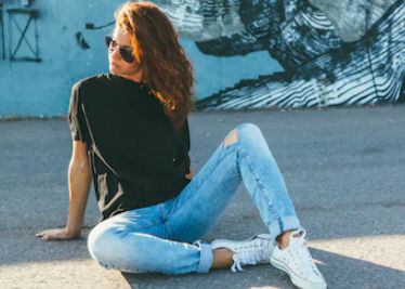 Ladies Denim Jeans