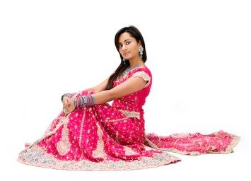 Dress with Ghagra