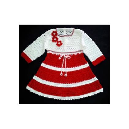 Girls Crochet Dress