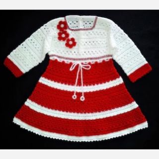 Girls Crochet Dress