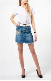 Women's Denim Skirts