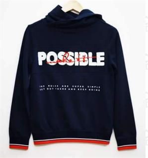 cotton polyester hoodie