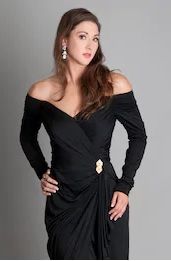 Off the Shoulder Wrap Dress