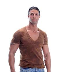 Men's v neck T-shirts