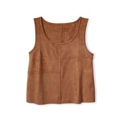 Faux Suede Tank