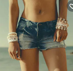 Ladies Denim Shorts