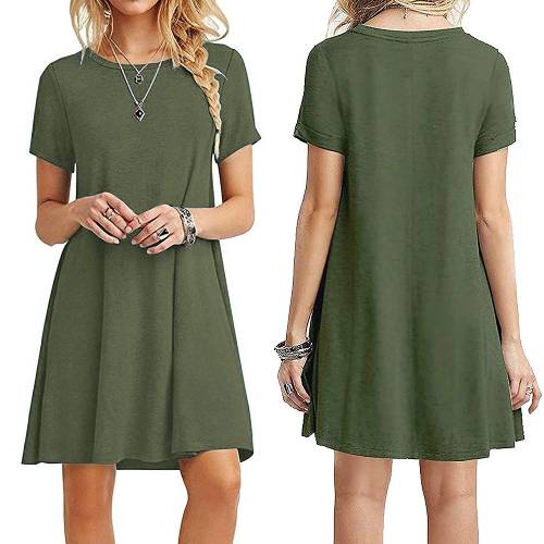 Women T-shirt Dress