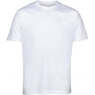 Plain White Round Neck T-shirt