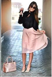Pleated Skirts