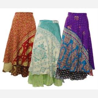 Saree Wrap Around Skirts