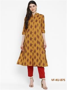Women's Printed Kurtis