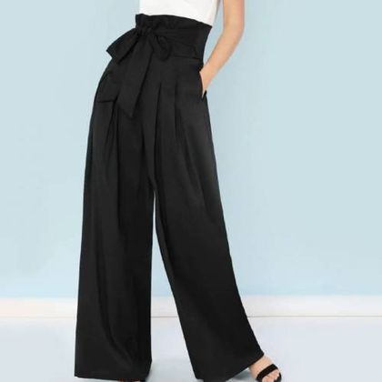 High Waisted Palazzo Pants