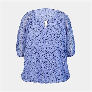 Ladies 3/4 Sleeve Printed Blouse 