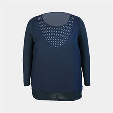 Ladies 3/4 Sleeve Blouse