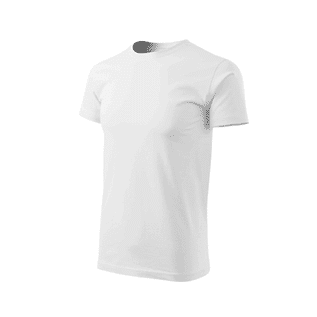 Men's Round Neck White T-Shirts