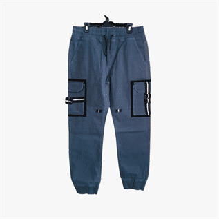 Men's Denim Cargo Pant