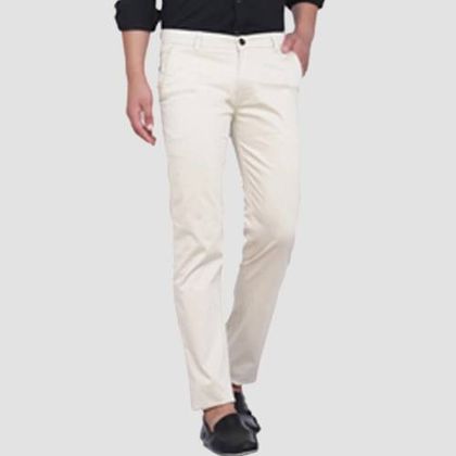 Men's Solid Trouser